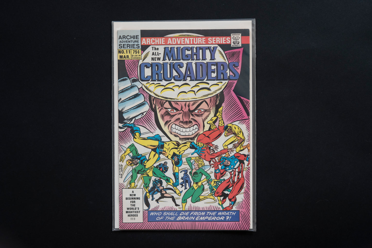 The Mighty Crusaders, #11, Archie Comics, 1985