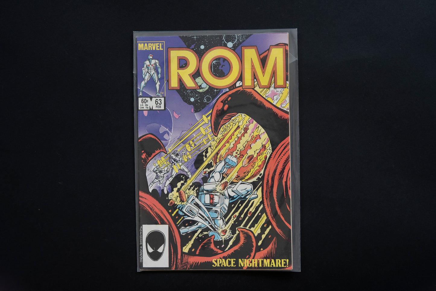ROM Spaceknight, #63, Marvel Comics, 1985