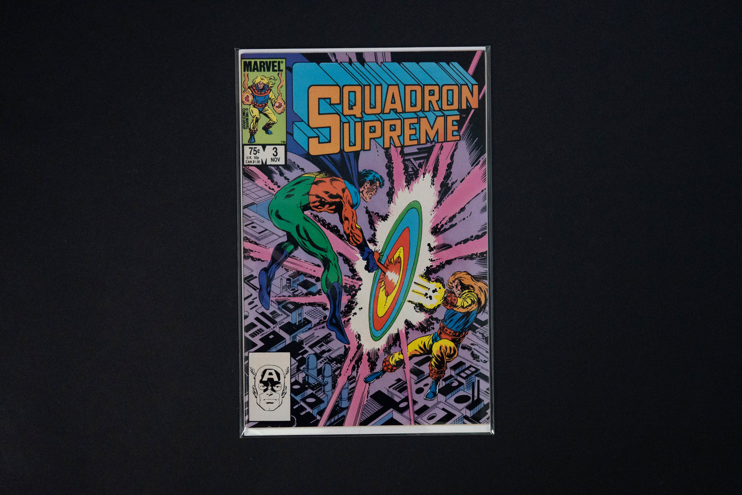 Squadron Supreme, #1 2 & 3, Marvel Comics, 1985