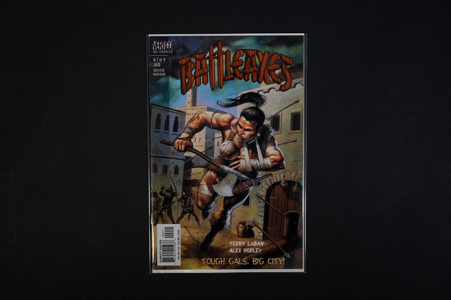Battleaxes, #1 & #2, Vertigo Comics, 2000