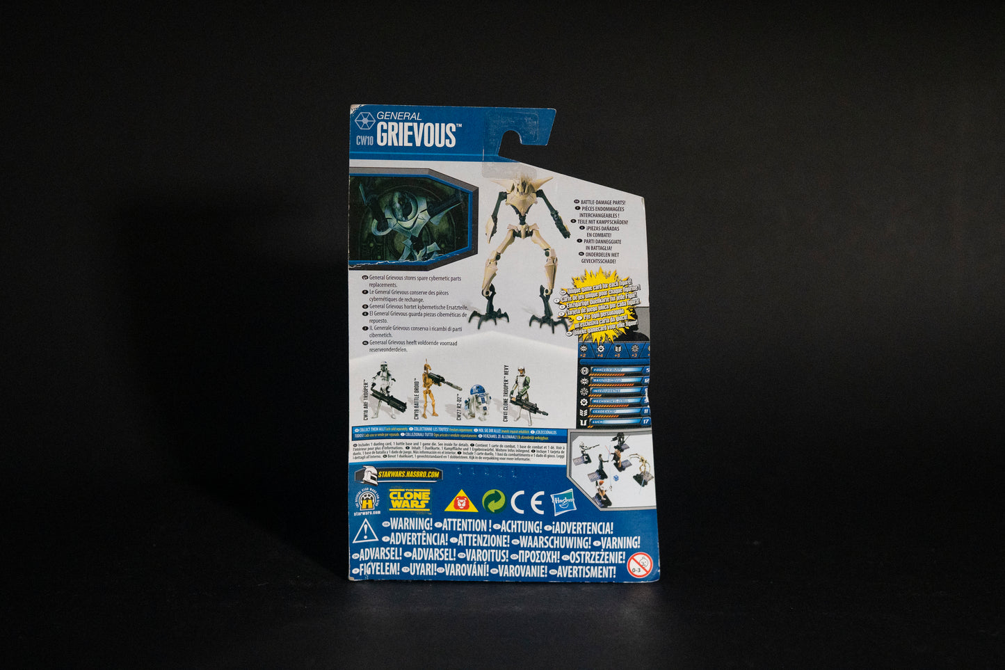 General Grievous CW10, Star Wars, The Clone Wars, Hasbro, 2011, Box Sealed