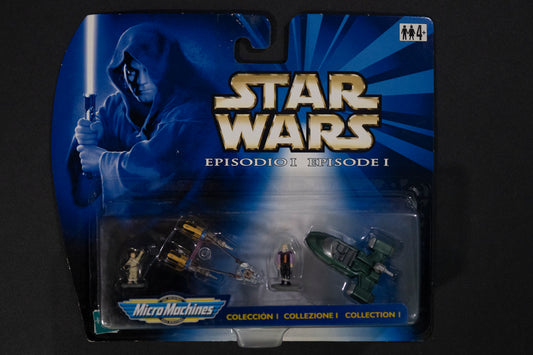 Collection I, Star Wars, Episode 1, Micro Machines, Hasbro, Galoob, 1999, Box Sealed, (B)
