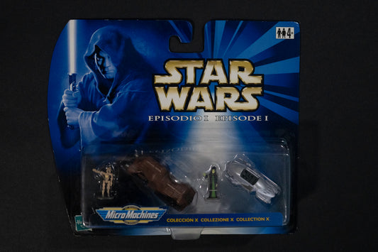 Collection X, Star Wars, Episode 1, Micro Machines, Hasbro, Galoob, 1999, Box Sealed (A)