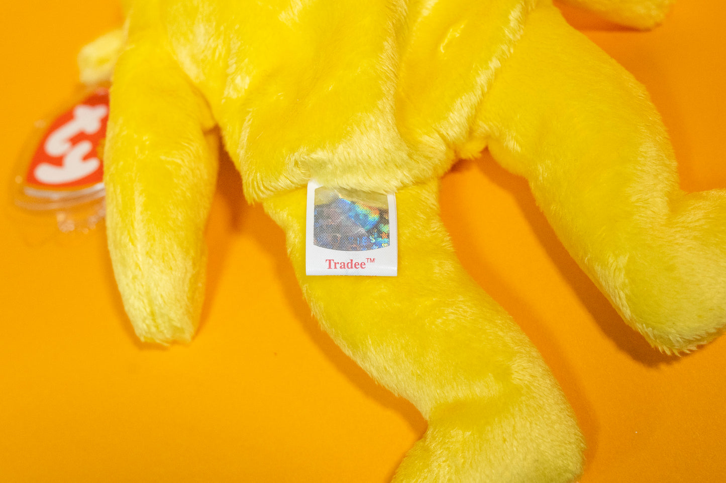 Tradee - TY Store Exclusive (Bear) - TY Beanie Babies - Tag in Protector - Excellent Condition