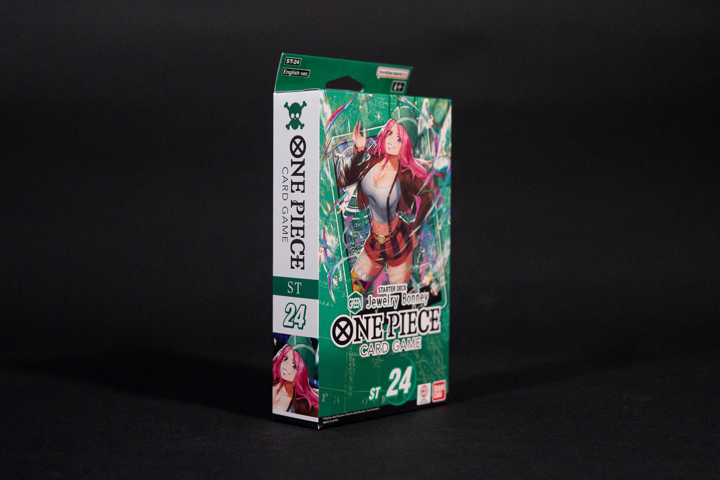 One Piece Card Game, ST24, GREEN Jewelry Bonney Starter Deck, NEW Boxed Sealed, English