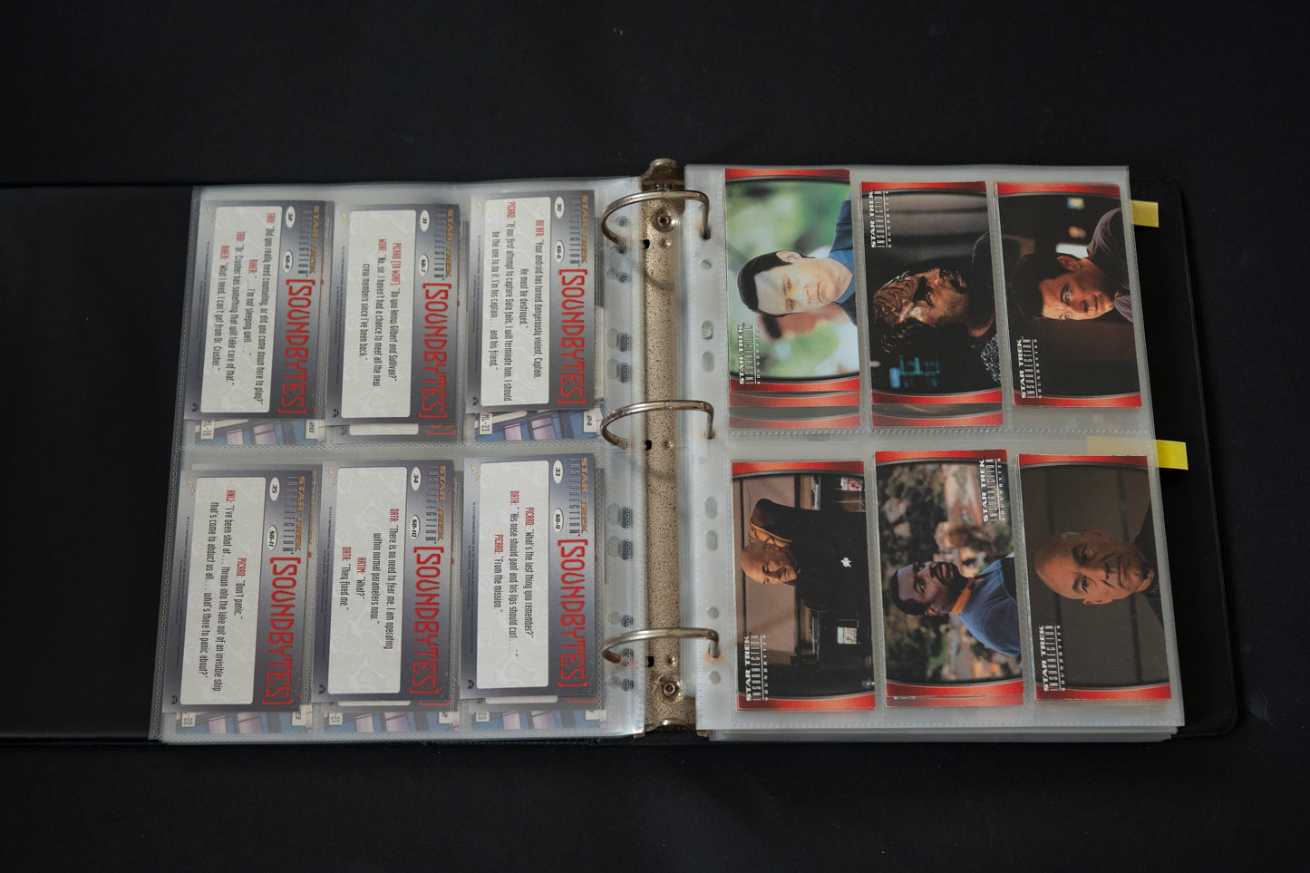 Star Trek Widevision Trading Cards Bundle, Generations Insurrection & First Contact, SkyBox, 1993, Complete Base Sets (PLUS S2 S3 F2 C1 & B5) in binder