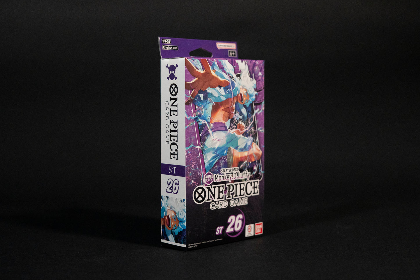 One Piece Card Game, ST26, PURPLE/BLACK Monkey.D.Luffy Starter Deck, NEW Boxed Sealed, English