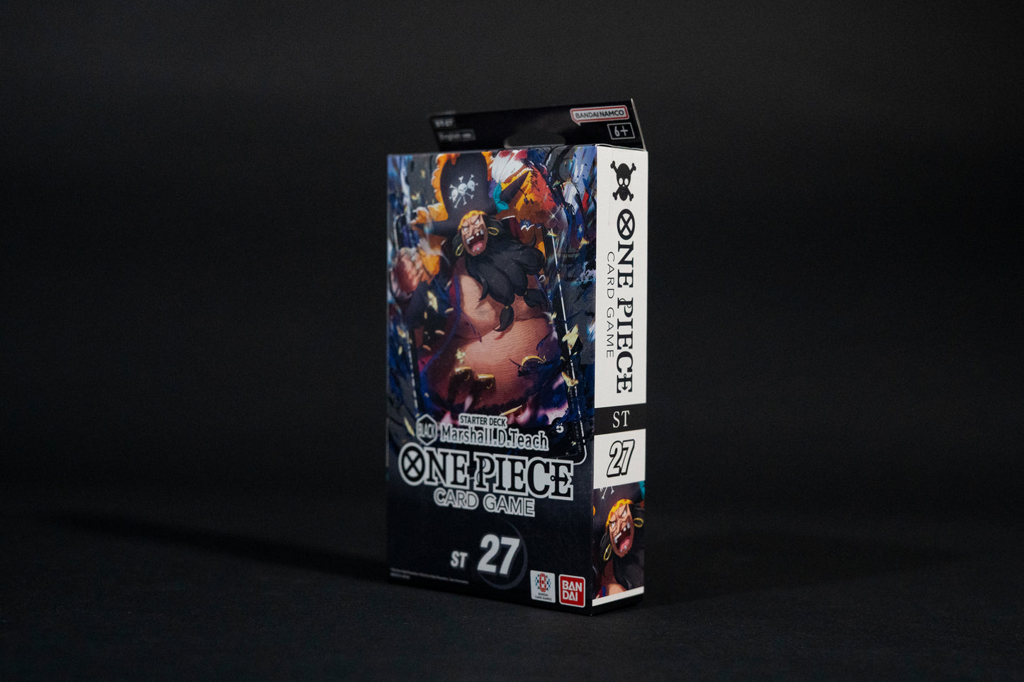 One Piece Card Game, ST27, BLACK Marshall.D.Teach Starter Deck, NEW Boxed Sealed, English