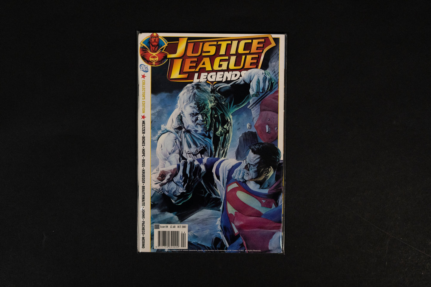 Justice League, Legends, #4 & 6, Collector's Edition, DC Comics, 2007