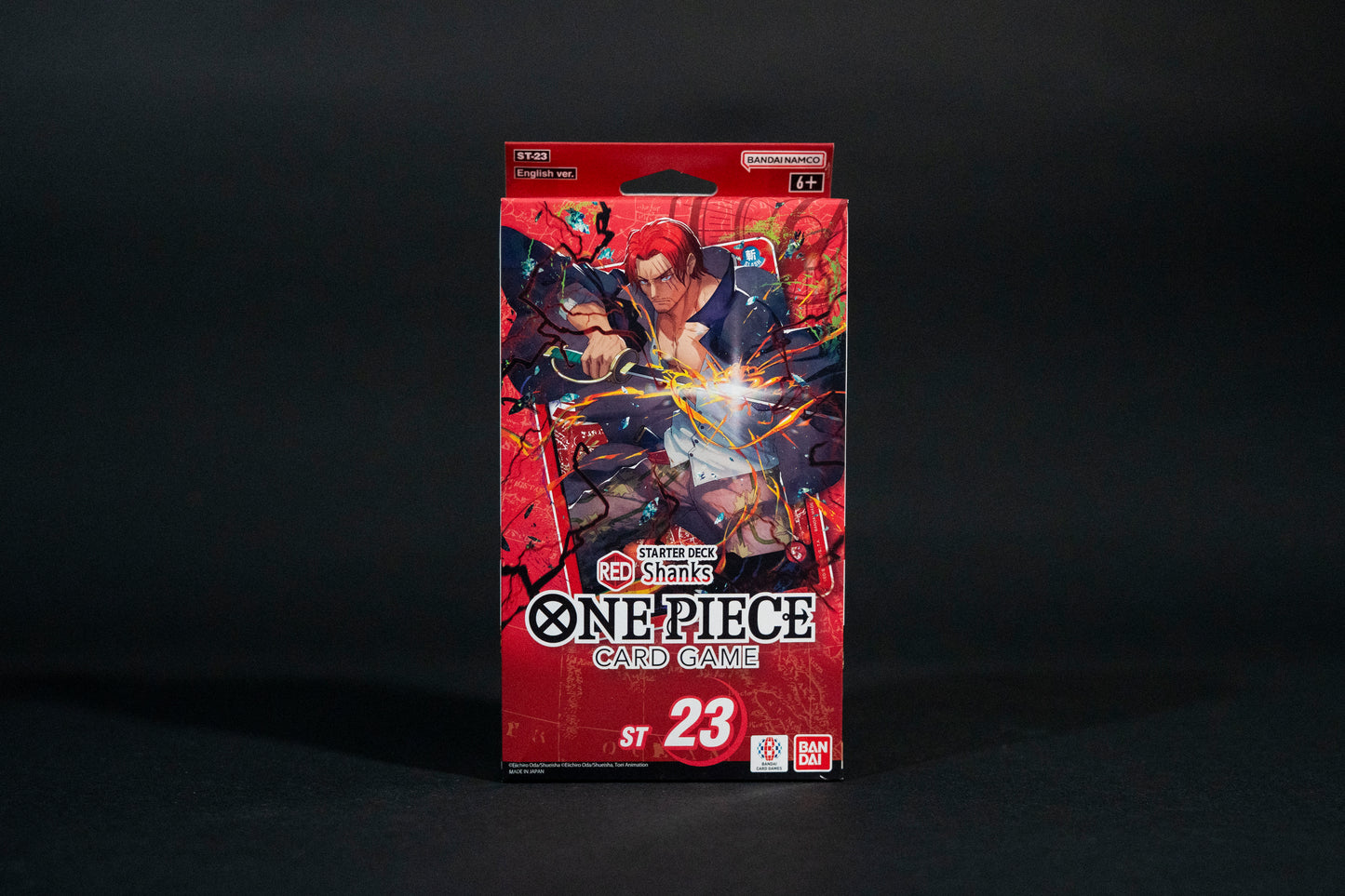 One Piece Card Game, ST23, RED Shanks Starter Deck, NEW Boxed Sealed, English