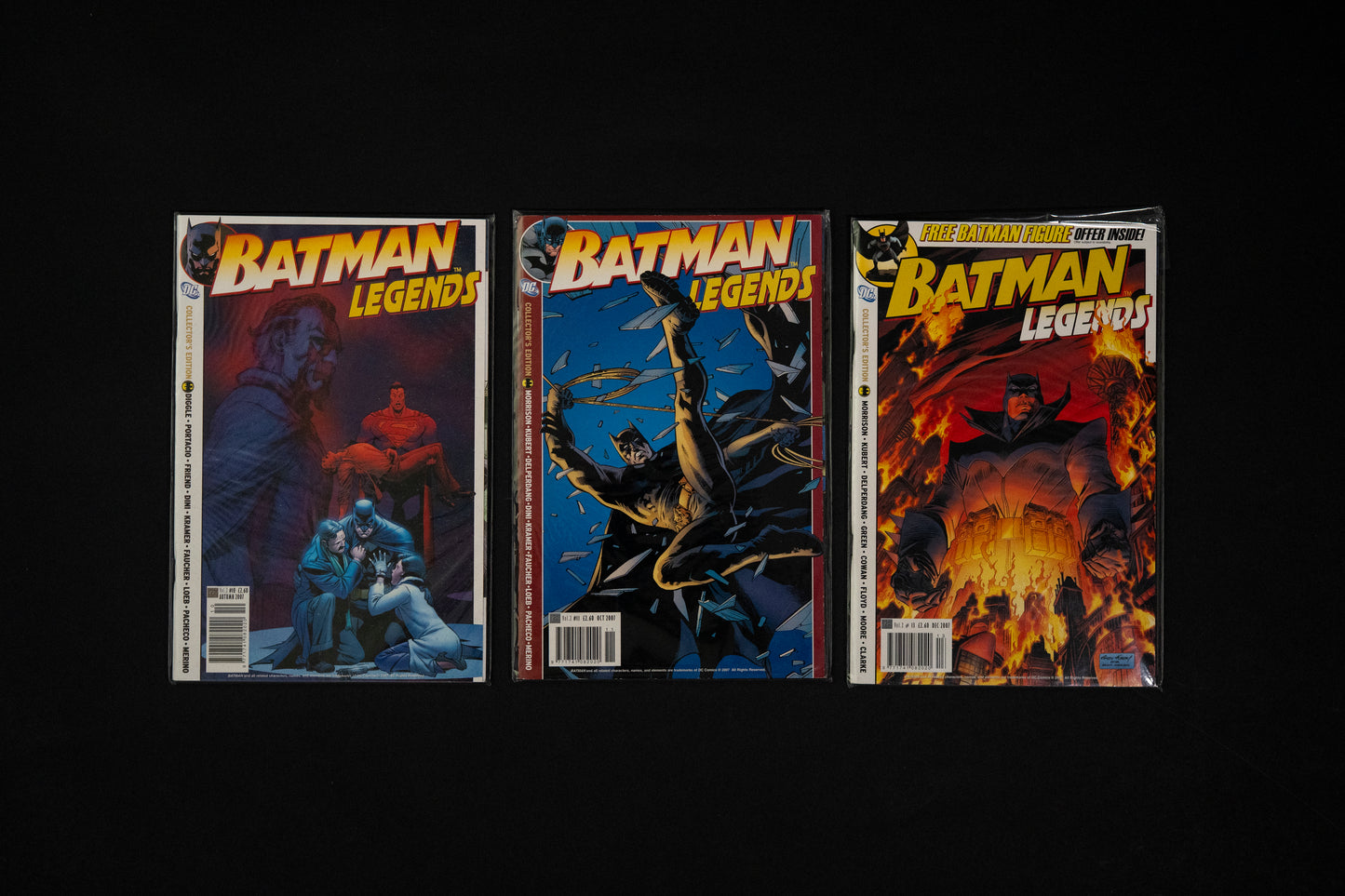 Batman, Legends, Vol. 2 #10 11 & 13, Collector's Edition, DC Comics, 2007