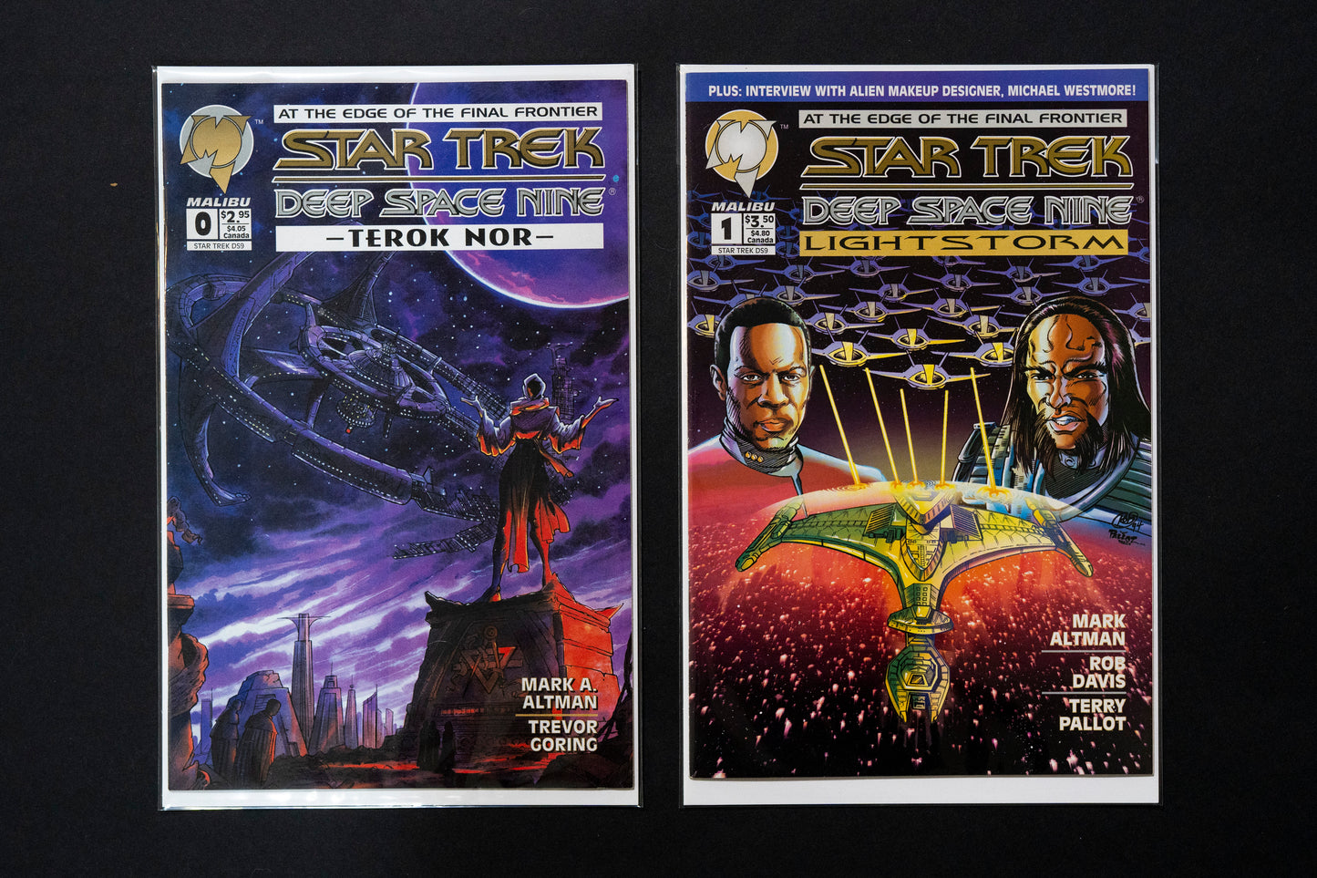 Star Trek, Deep Space Nine, Terok Nor 0, Lightstorm 1, Malibu Comics, 1994
