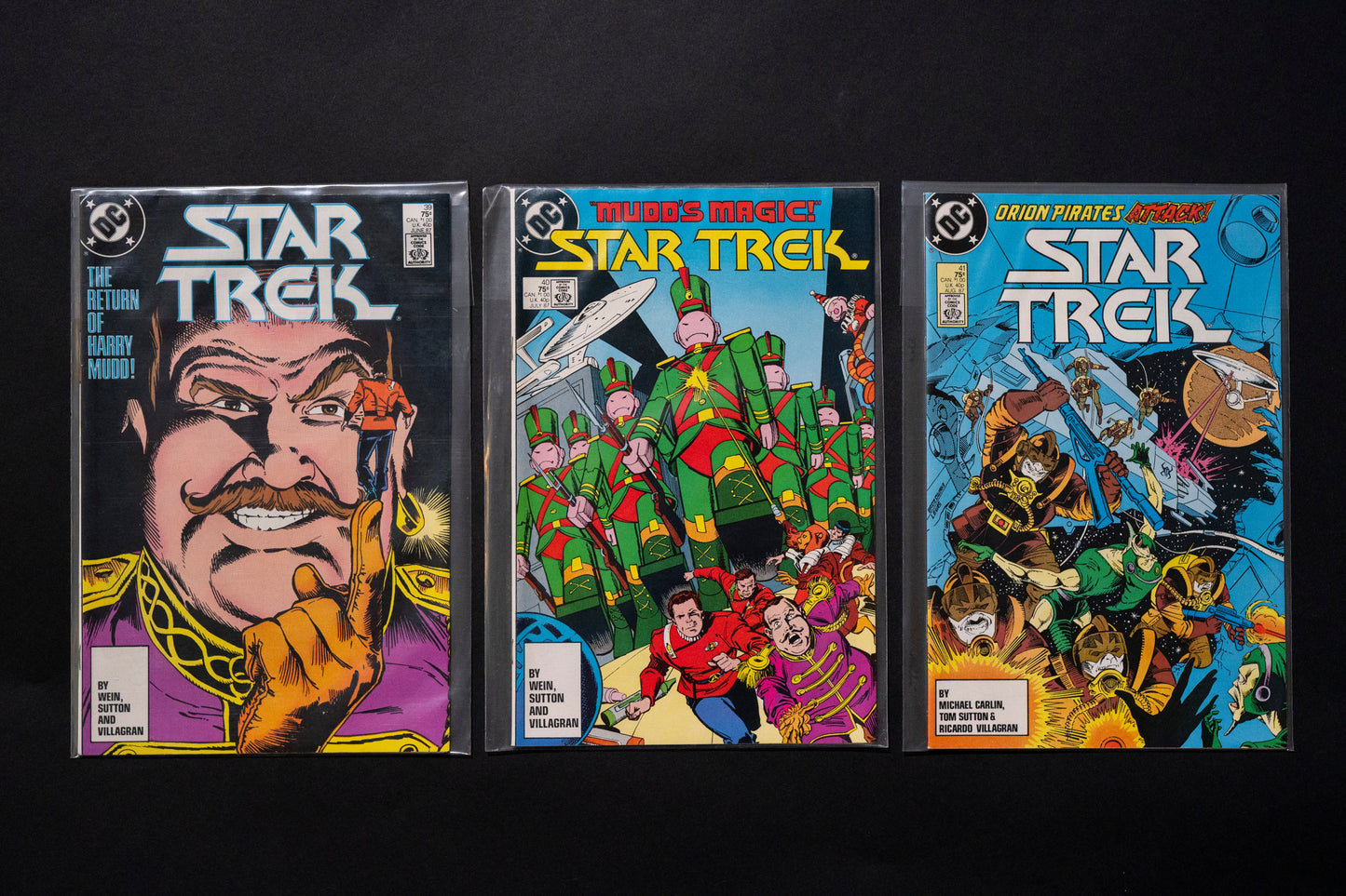 Star Trek, #39-#56 run, DC Comics, 1987-1988