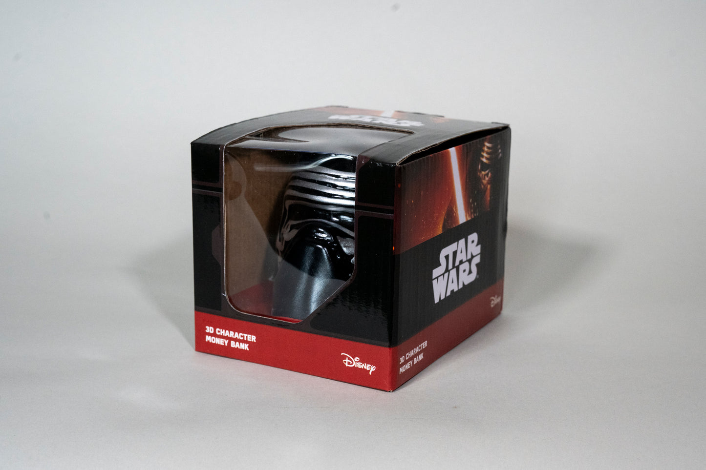 Star Wars, Kylo Ren Ceramic Saving Bank, Episode VII, Disney, Zak!, 2015, New Sealed