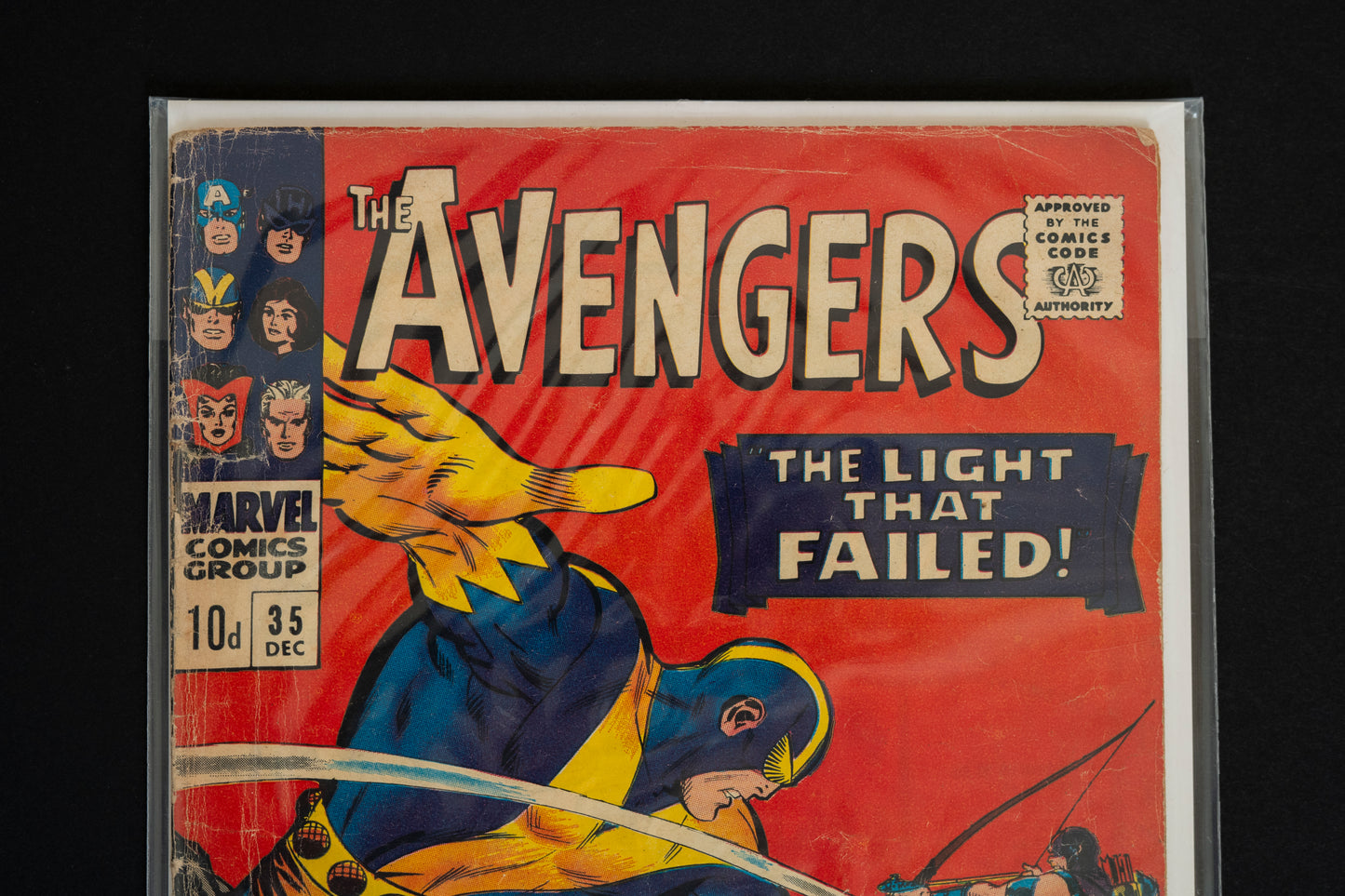 The Avengers, Vol.1 #35, Marvel Comics, 1966, Pence Edition