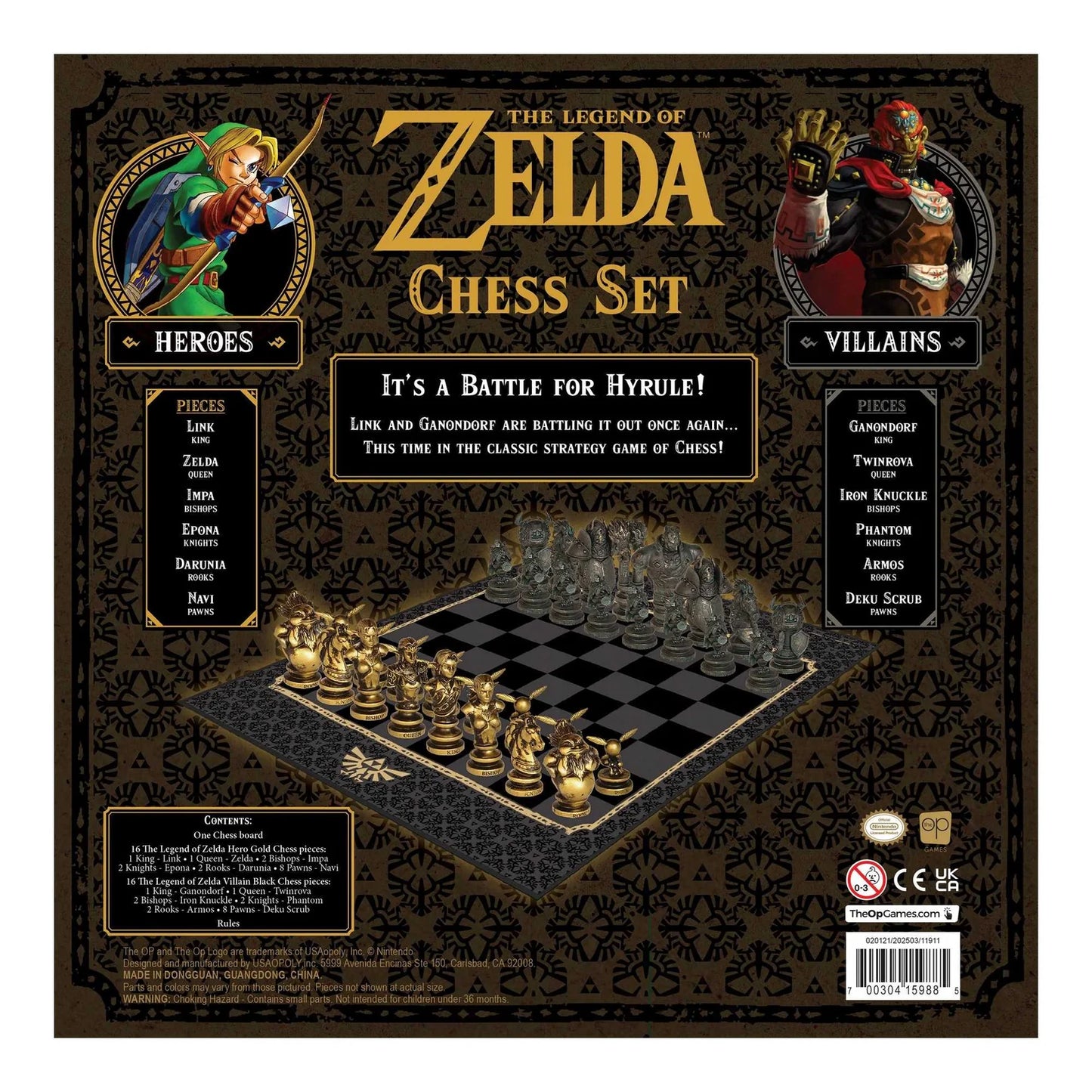 The Legend of Zelda Chess - New Box Sealed