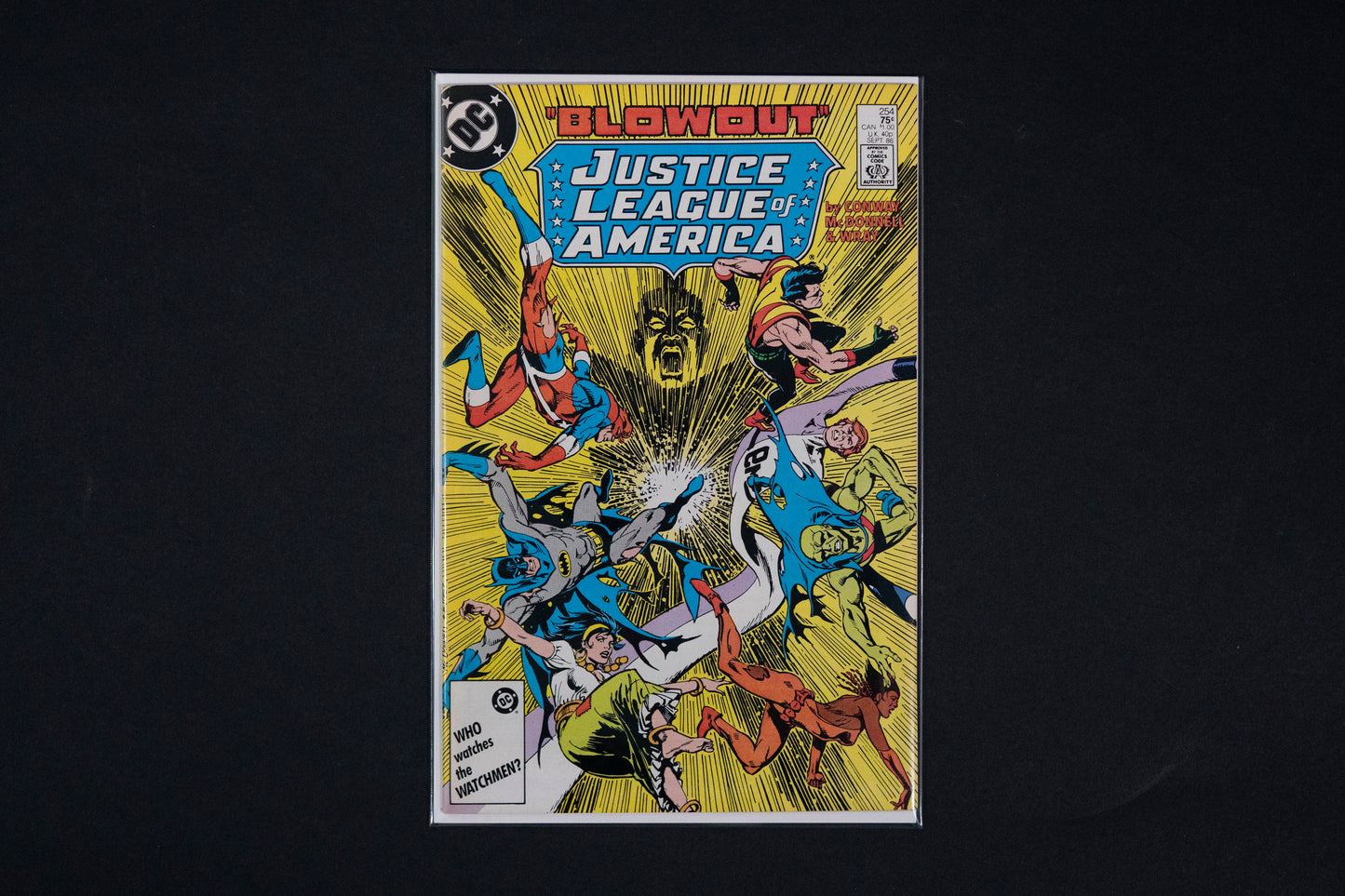 Justice League America, #254, DC Comics, 1986