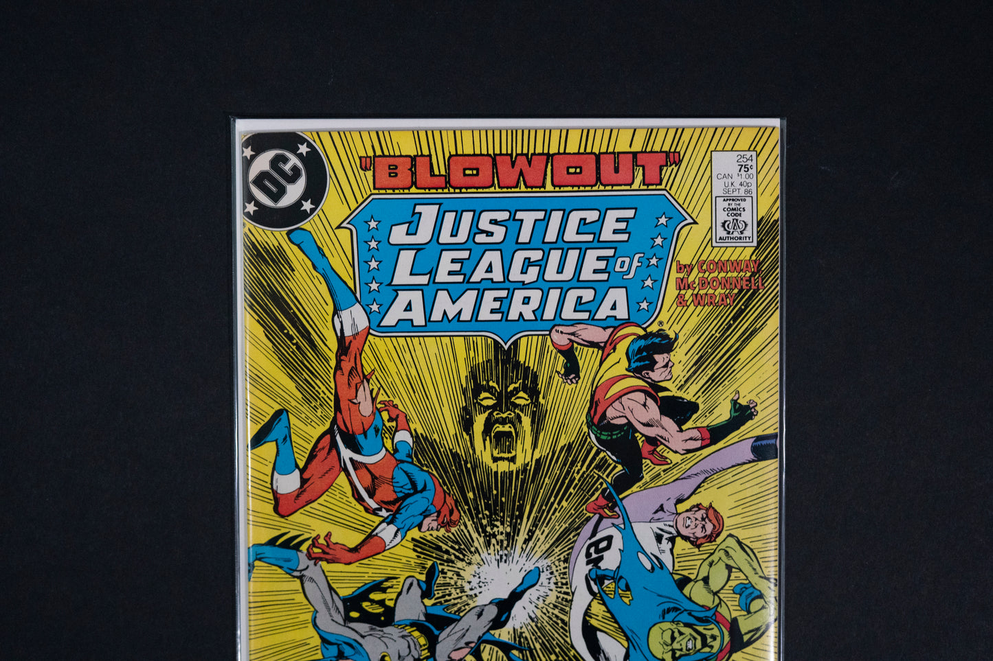 Justice League America, #254, DC Comics, 1986