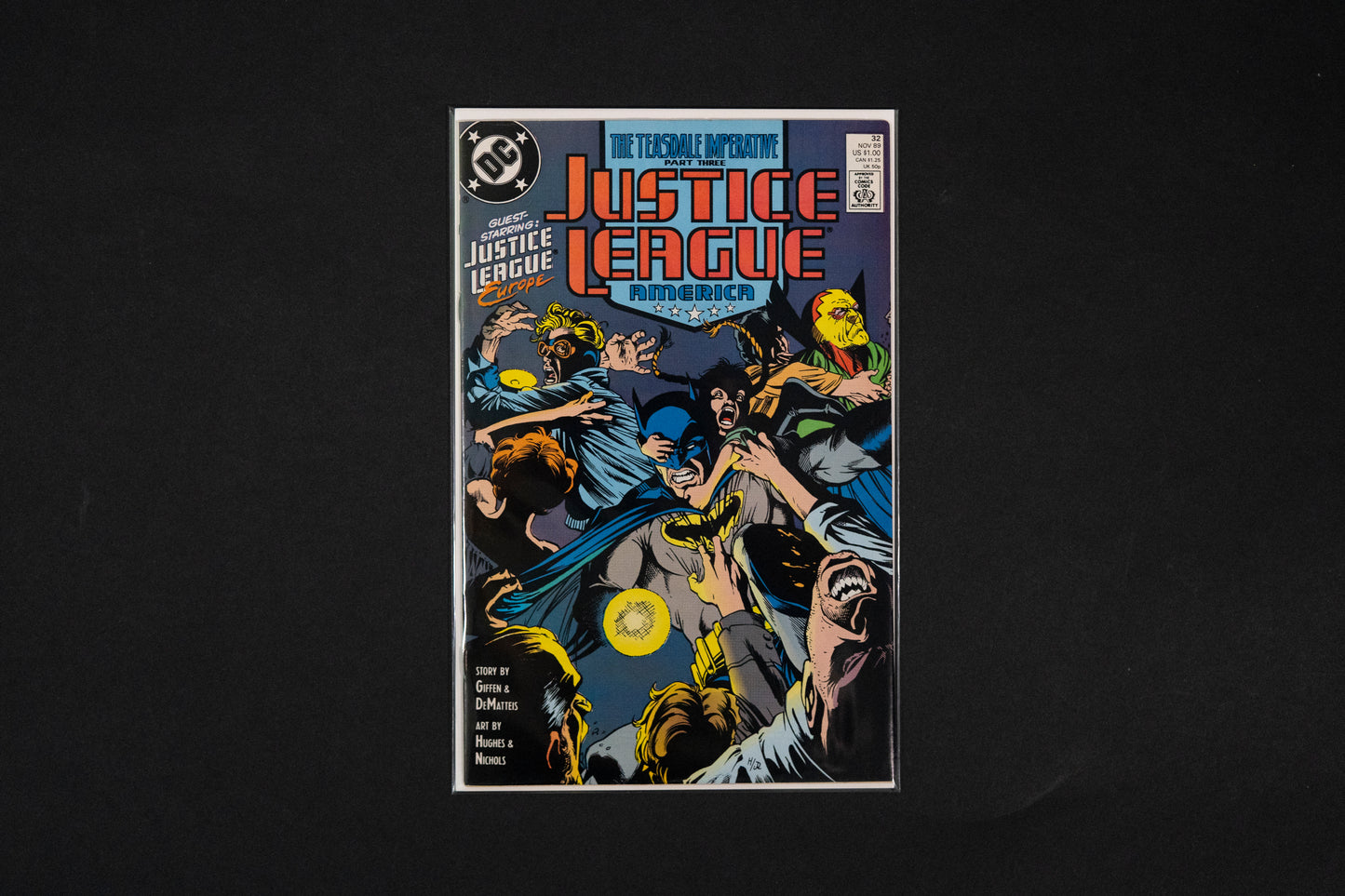 Justice League America, #32, DC Comics, 1989