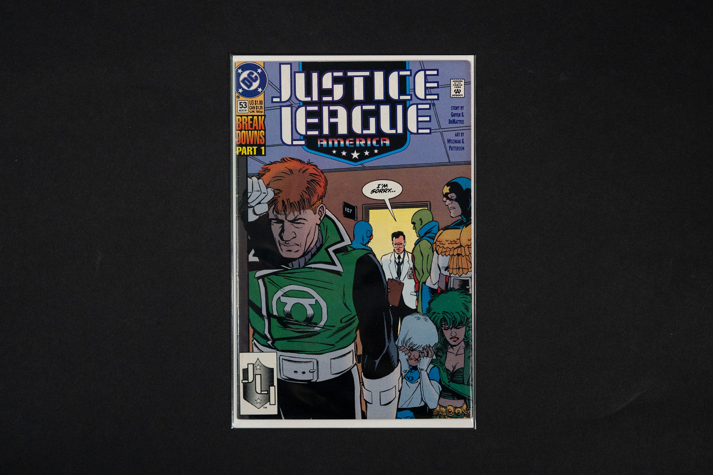 Justice League America, #53, DC Comics, 1991