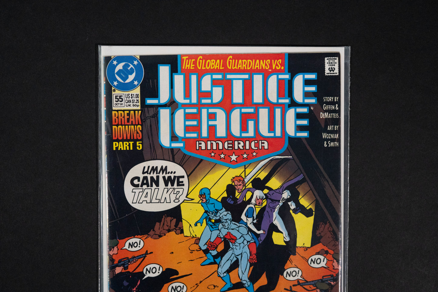 Justice League America, #55, DC Comics, 1991