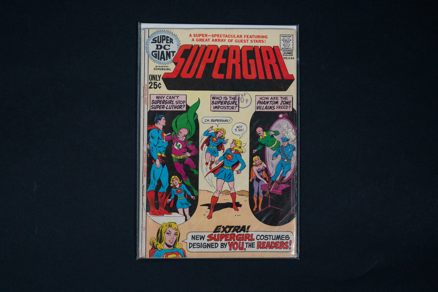 Super DC Giant, Supergirl, #S-24, DC Comics, 1971