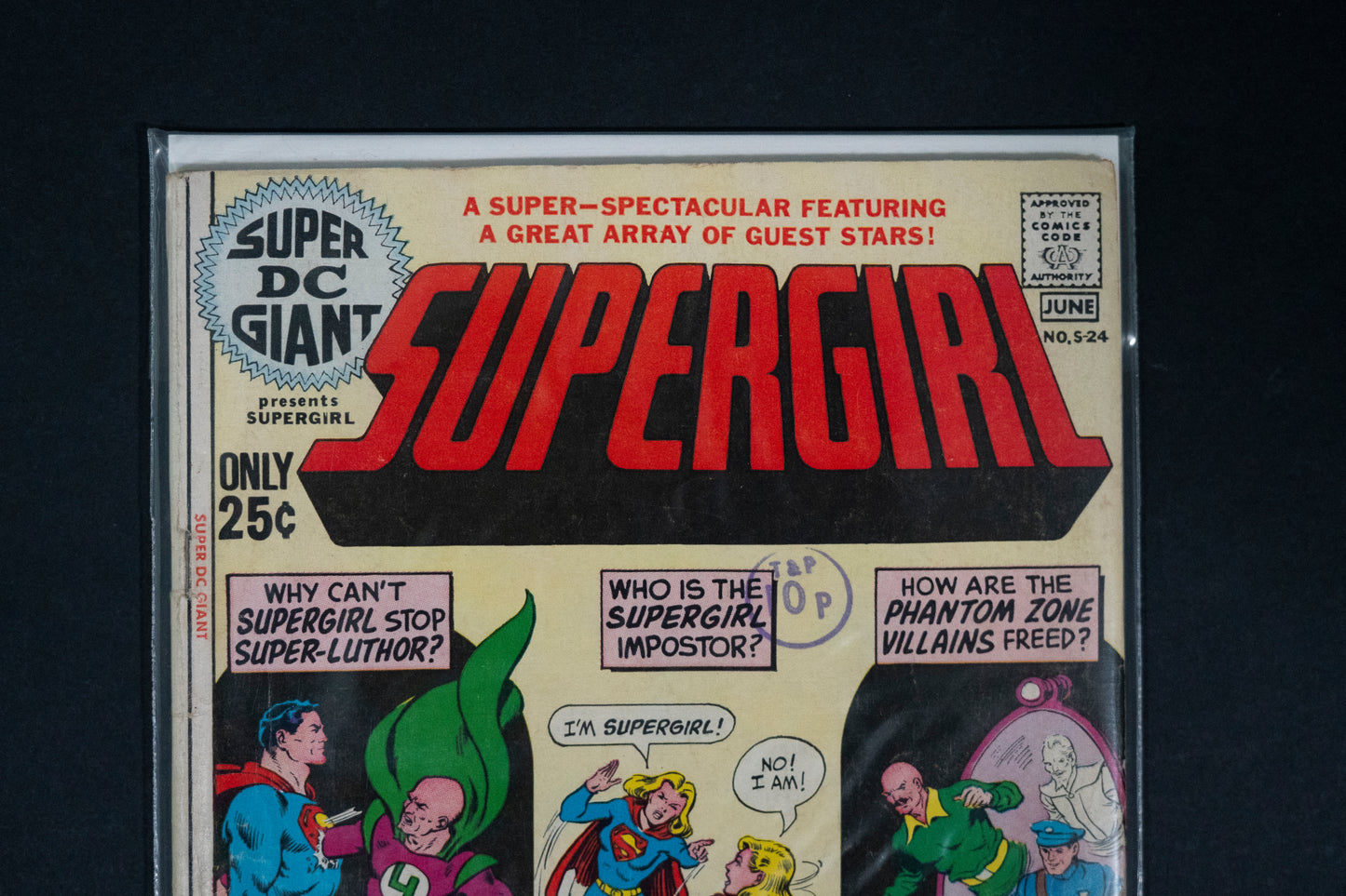 Super DC Giant, Supergirl, #S-24, DC Comics, 1971