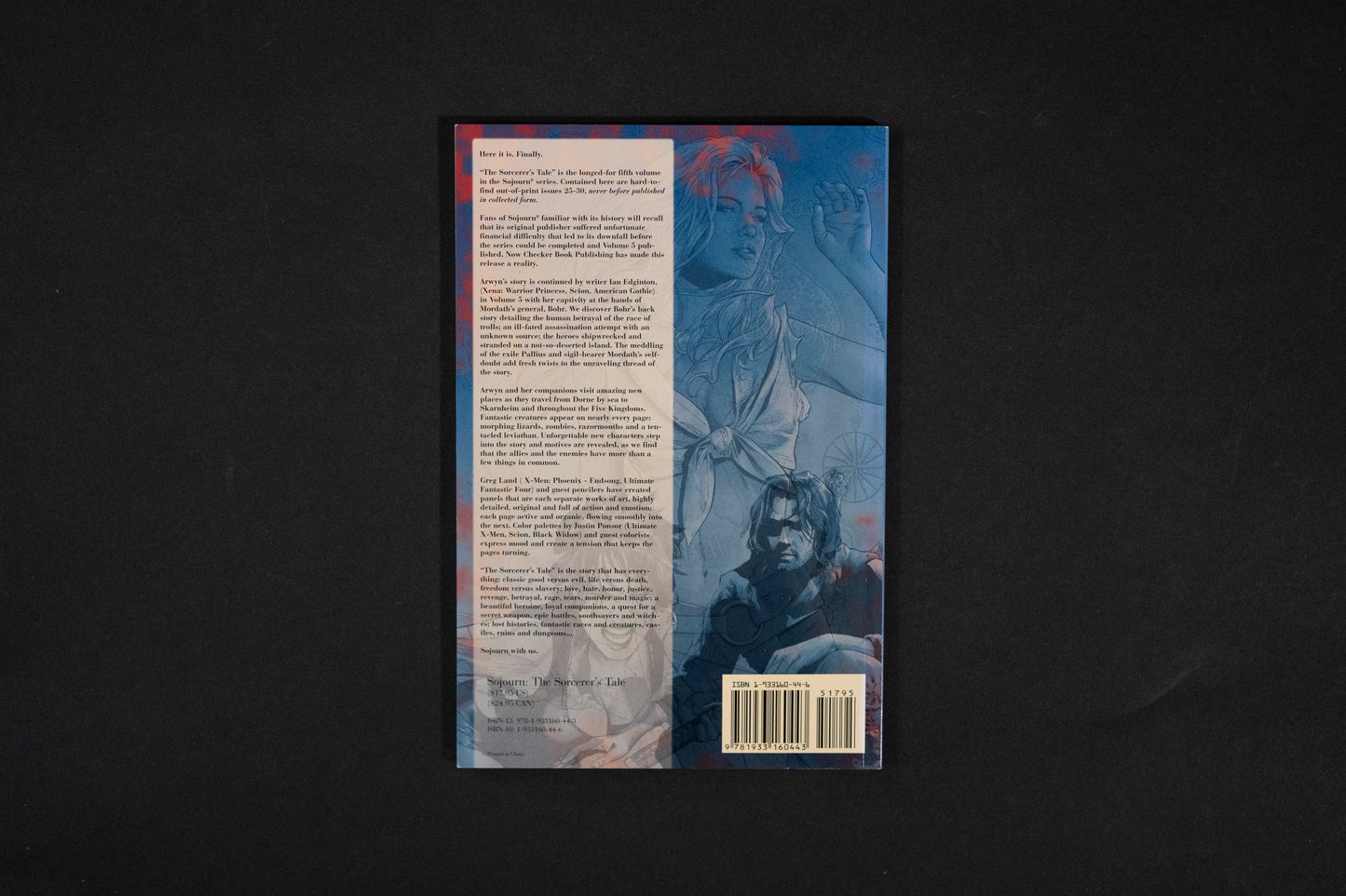 Sojourn, Volume 5 - The Sorcerer's Tale, Checker Book Publishing, Ian Edginton & Greg Land, 1933160446