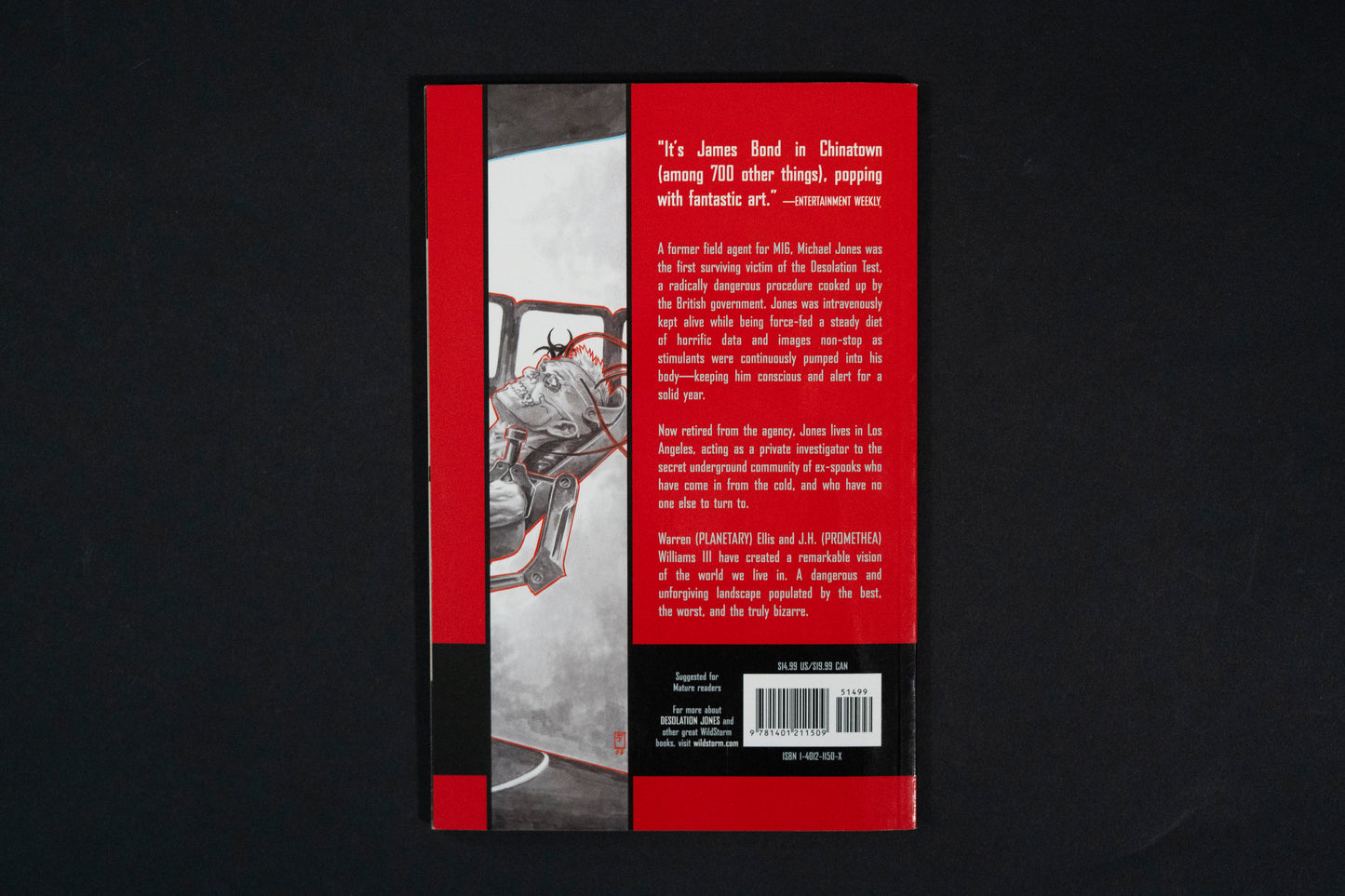 Desolation Jones, Made in England #1, Wildstorm, Warren Ellis & F.H. William III, 9781401211509