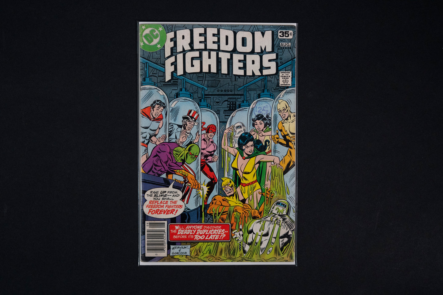Freedom Fighters, #15, DC Comics, 1978