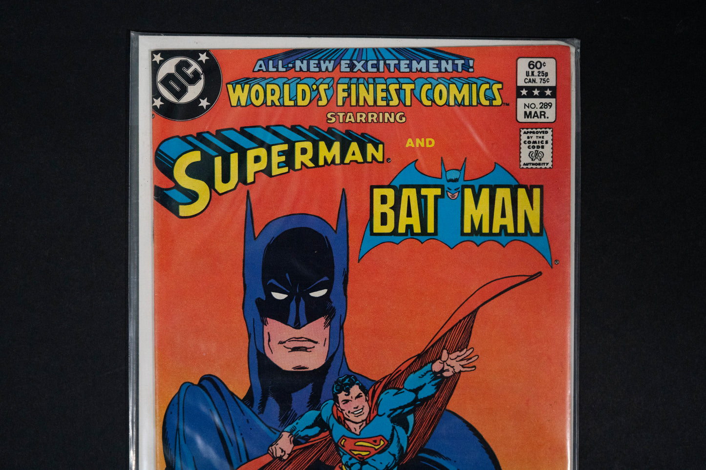 Worlds Finest Comics, Superman & Batman, #289, DC Comics, 1983
