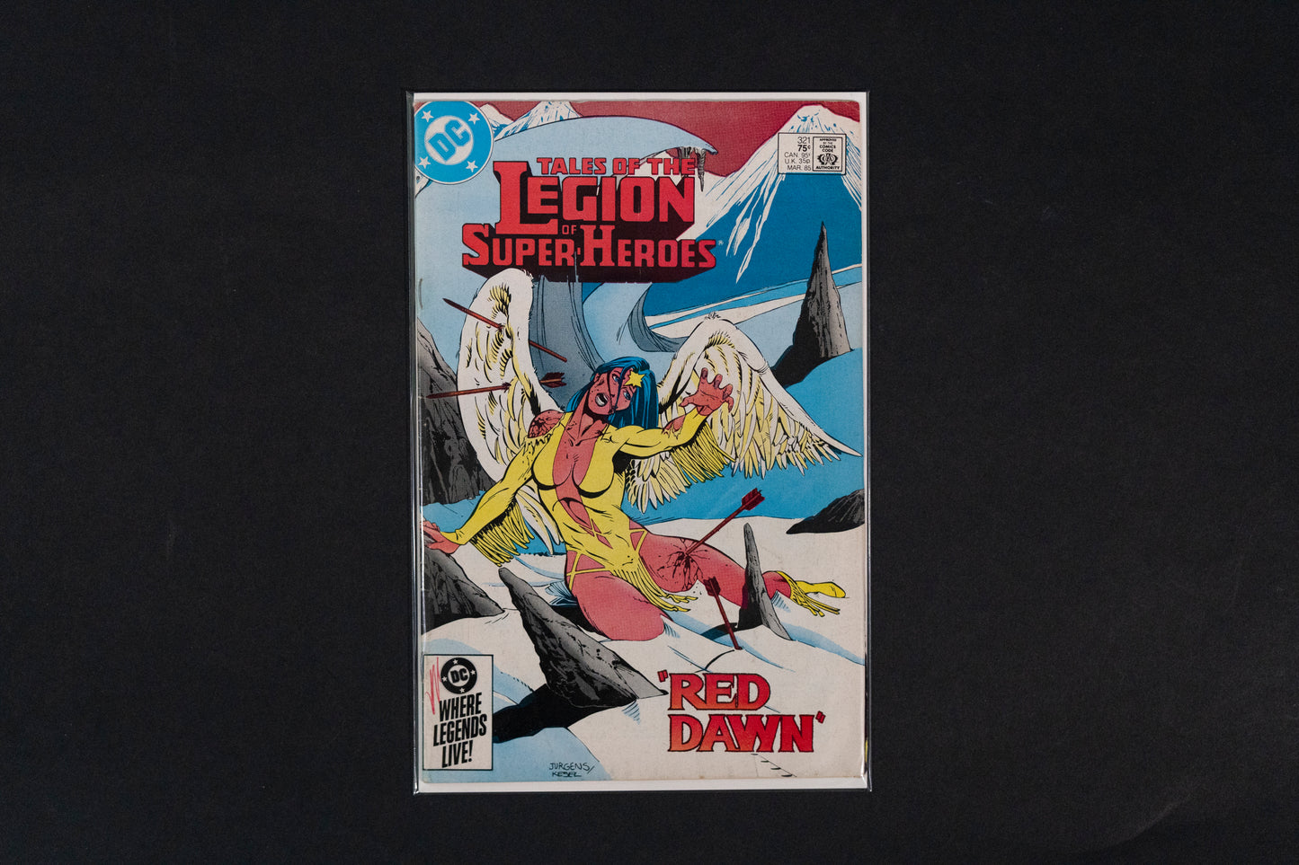 Legion of Super-Heroes, #321, DC Comics, 1985