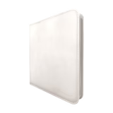 Ultra Pro - Vivid 12 Pocket Zippered PRO-Binder - White