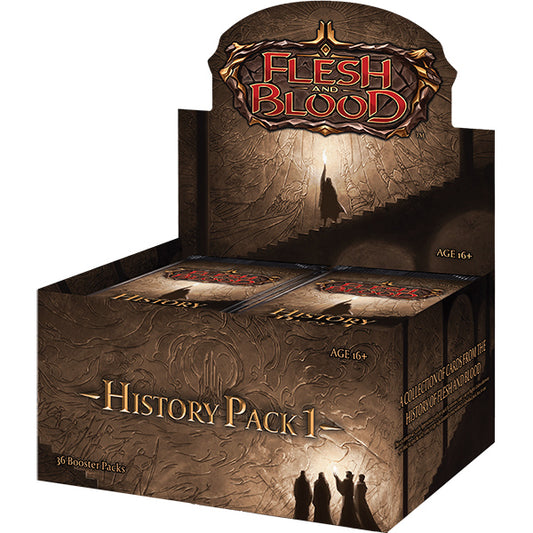 Flesh and Blood, History Pack 1 - Booster Box (36pc), New Sealed