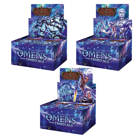Flesh and Blood, Omens of the Third Age - Booster Box (24pc), New Sealed