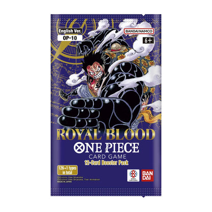 One Piece Card Game, OP-10, Royal Blood, Booster Box, Boxed Sealed, English