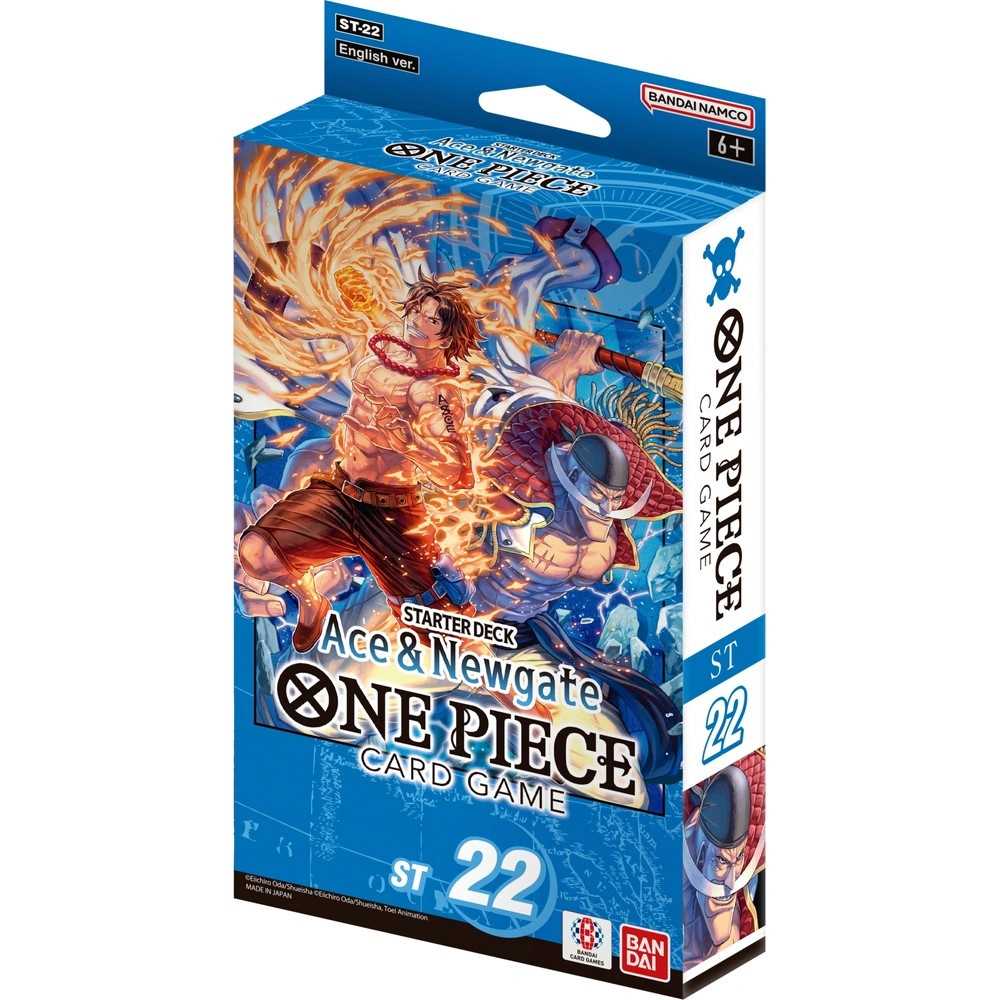 One Piece Card Game, ST22, Ace & Newgate Starter Deck, NEW Boxed Sealed, English