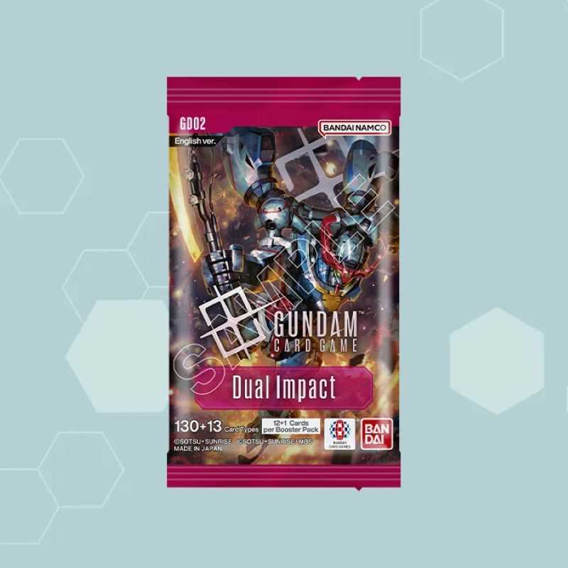 Gundam Card Game, GD-02 Dual Impact, Booster Box, Boxed Sealed, English