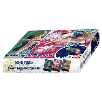 One Piece Card Game, LT-01 Learn Together Deck Set, Boxed Sealed, English