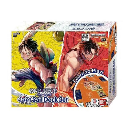 One Piece Card Game, SD-01, Set Sail Deck Set, NEW/Boxed Sealed, English - ORDER LIMITS APPLY