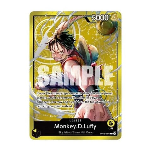 One Piece Card Game, SD-01, Set Sail Deck Set, NEW/Boxed Sealed, English - ORDER LIMITS APPLY