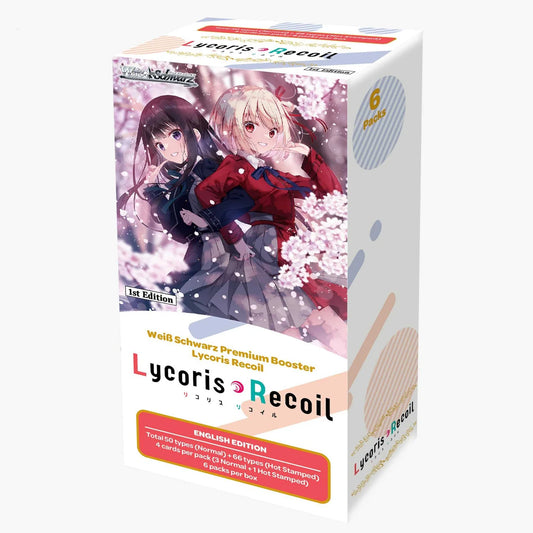 Weiß Schwarz, Lycoris Recoil - Booster Box (6pc), New Sealed