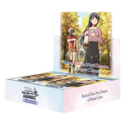 Weiß Schwarz, Rascal Does Not Dream of Santa Claus - Booster Box (10pc), New Sealed