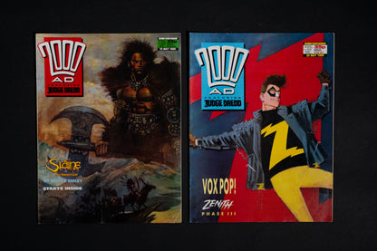 2000 AD #620-632 [1989] Vintage UK Comic Job Lot