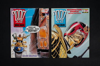 2000 AD #620-632 [1989] Vintage UK Comic Job Lot