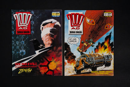 2000 AD #620-632 [1989] Vintage UK Comic Job Lot