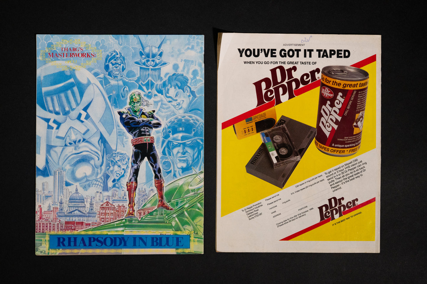 2000 AD #620-632 [1989] Vintage UK Comic Job Lot