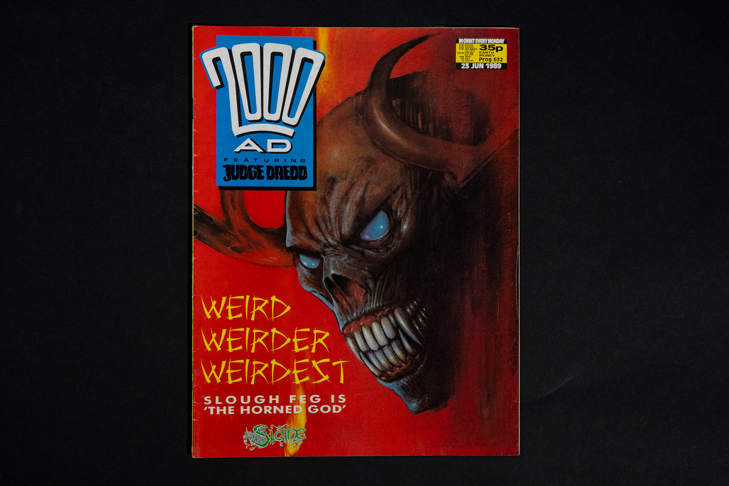 2000 AD #620-632 [1989] Vintage UK Comic Job Lot