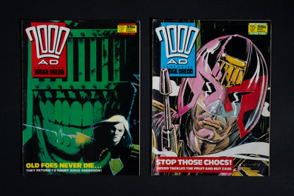 2000 AD #613-618 [1989] Vintage UK Comic Job Lot