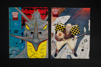 2000 AD #600-611 [1989] Vintage UK Comic Job Lot